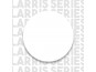 Скрин за дневна с огледало LARRIS LR1-W (бяло)